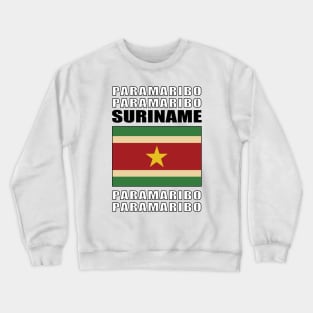 Flag of Suriname Crewneck Sweatshirt